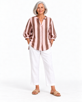Dorothy Shirt Pink/Choc