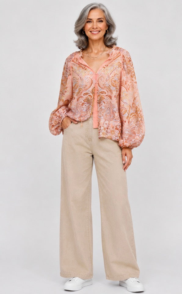 Blush Haven Blouse