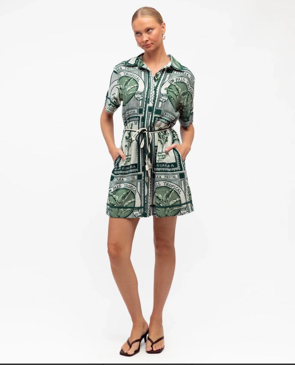 Tropical Mini Dress