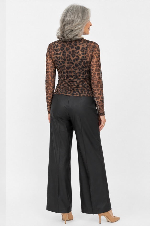 Wild Elegance Mesh Top
