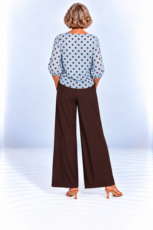 Blue Choc Spot top