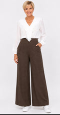 Everyday Linen Pants Chocolate