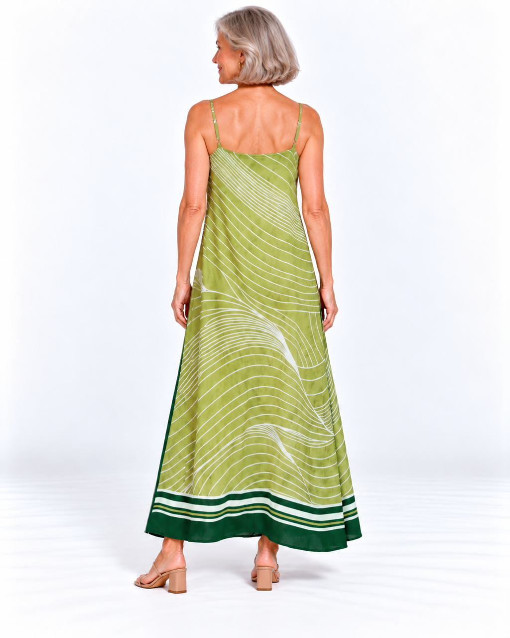 Green Floaty Dress