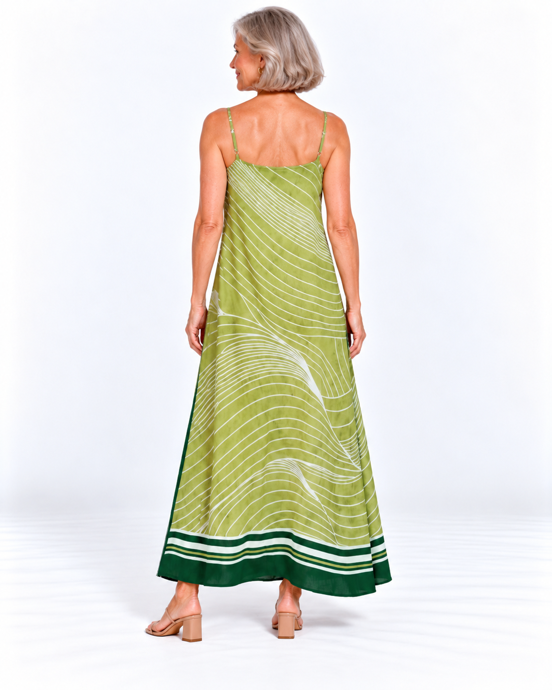 Green Floaty Dress