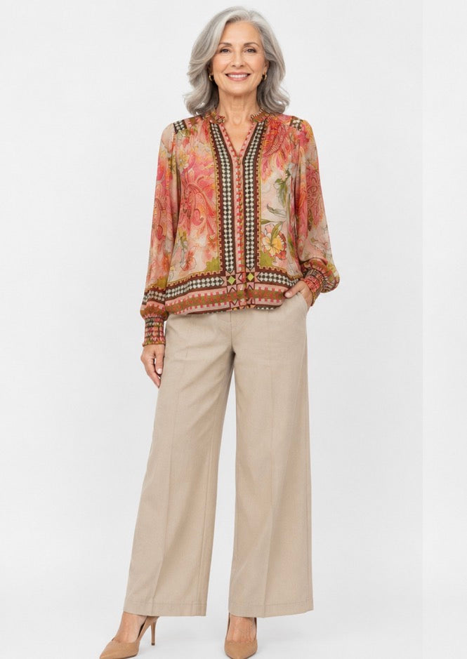 Autumn Bloom Blouse