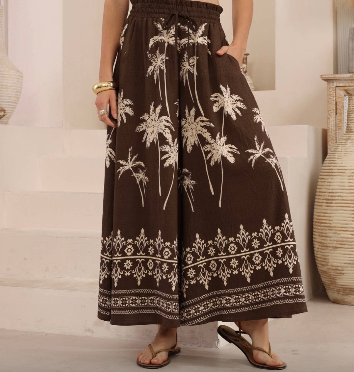 Palm Pants Chocolate