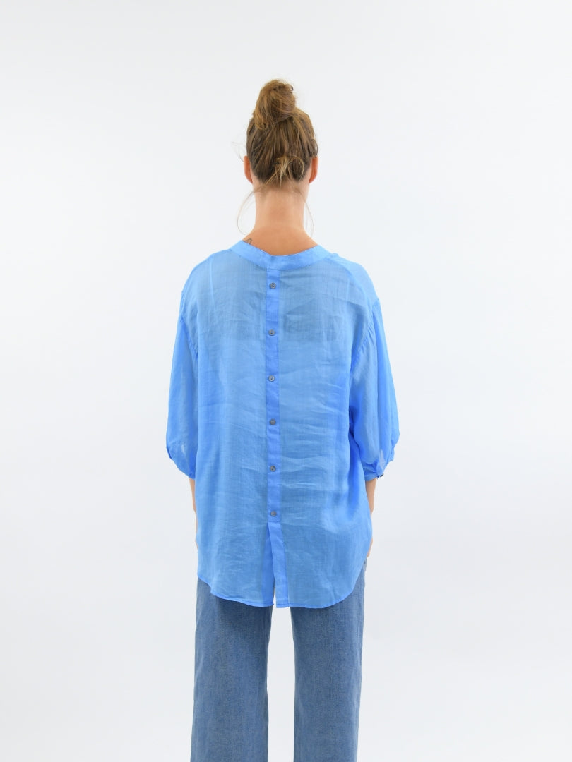 Auroura shirt sky blue