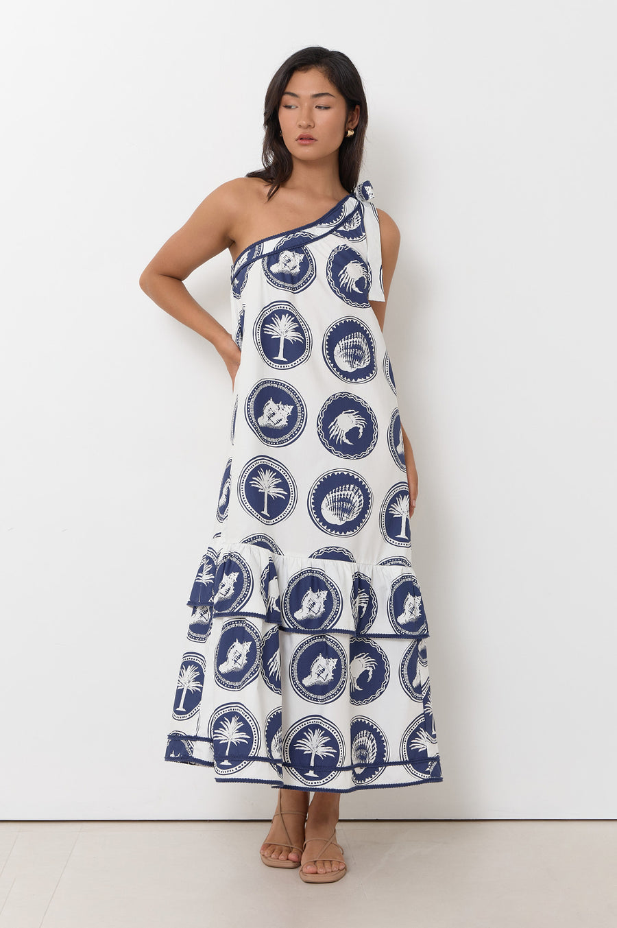 Frida Whitehaven Printed Dress