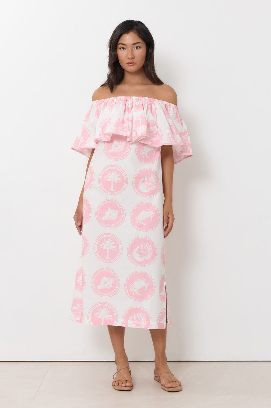 Bronte Whitehaven Printed Dress Pink
