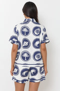 Haven WhiteHaven Printed Short Navy