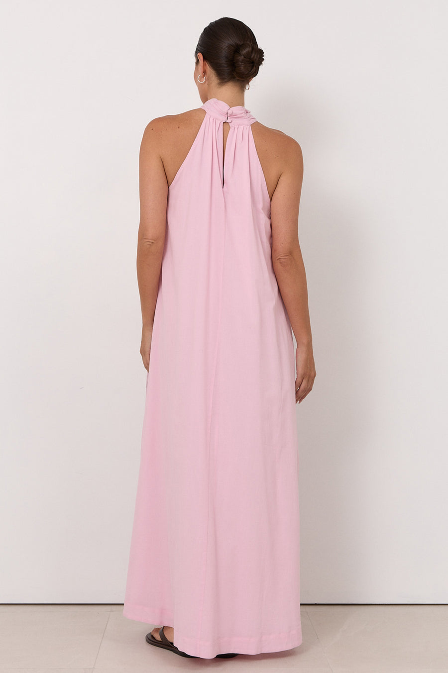 Kenzi High Neck Maxi Dress PInk