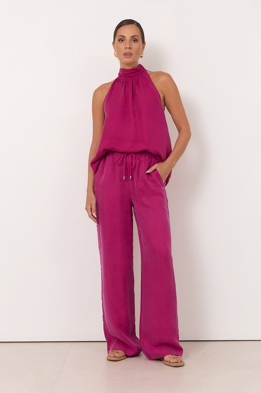 KELLY CURPO PANTS MAGENTA