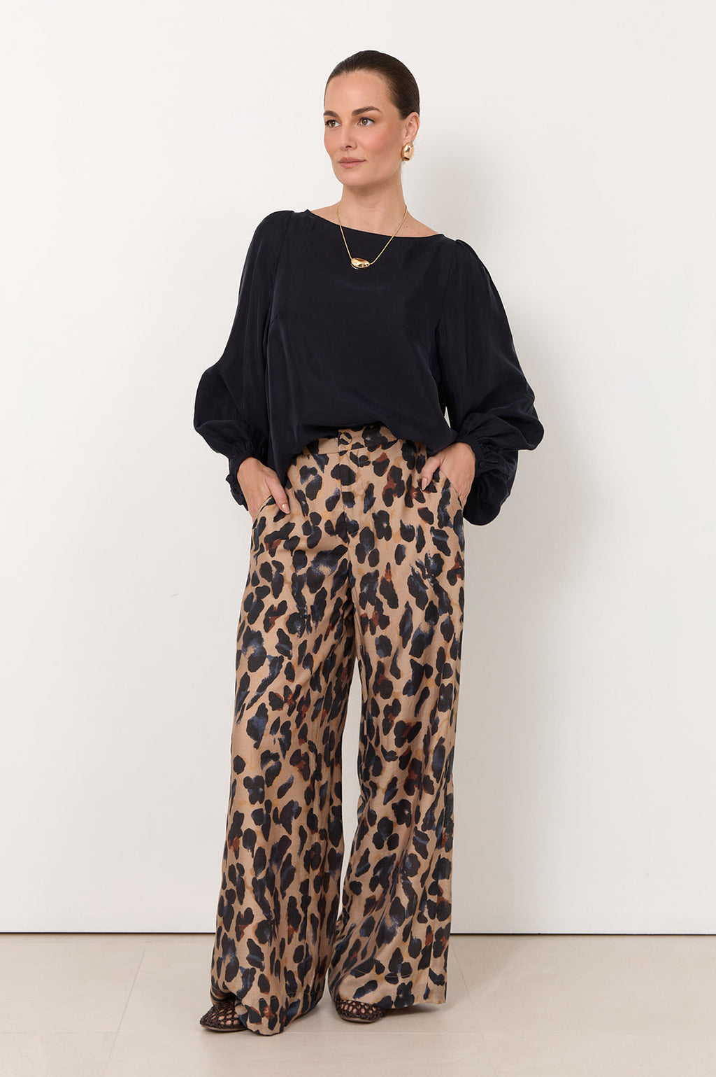 Harper Serengeti Print Pant