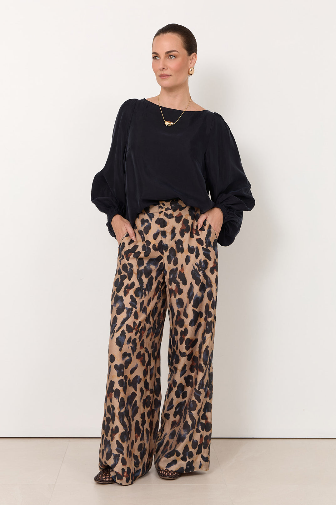 Harper Serengeti Print Pant