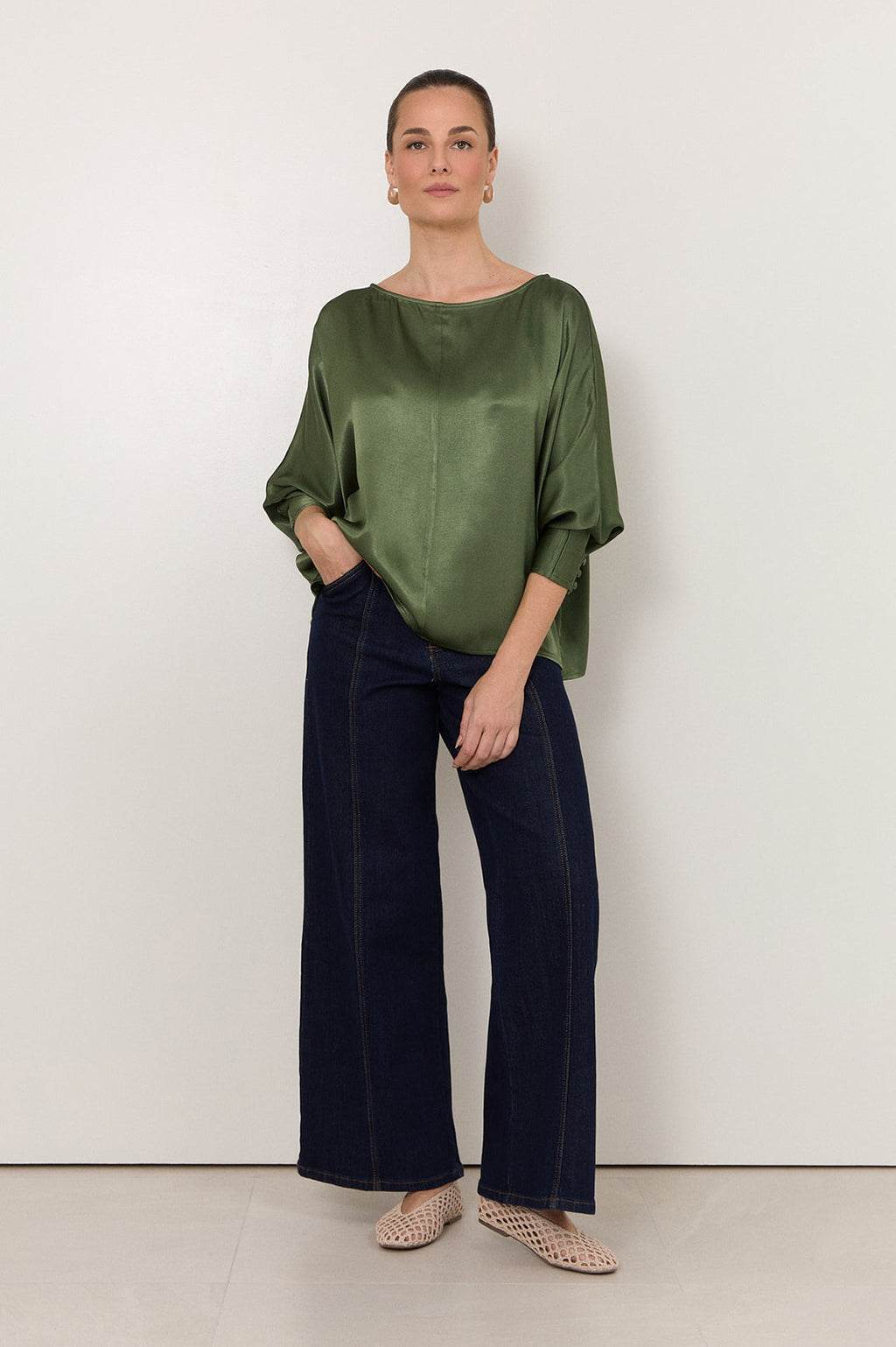Adele Dark Denim Jean