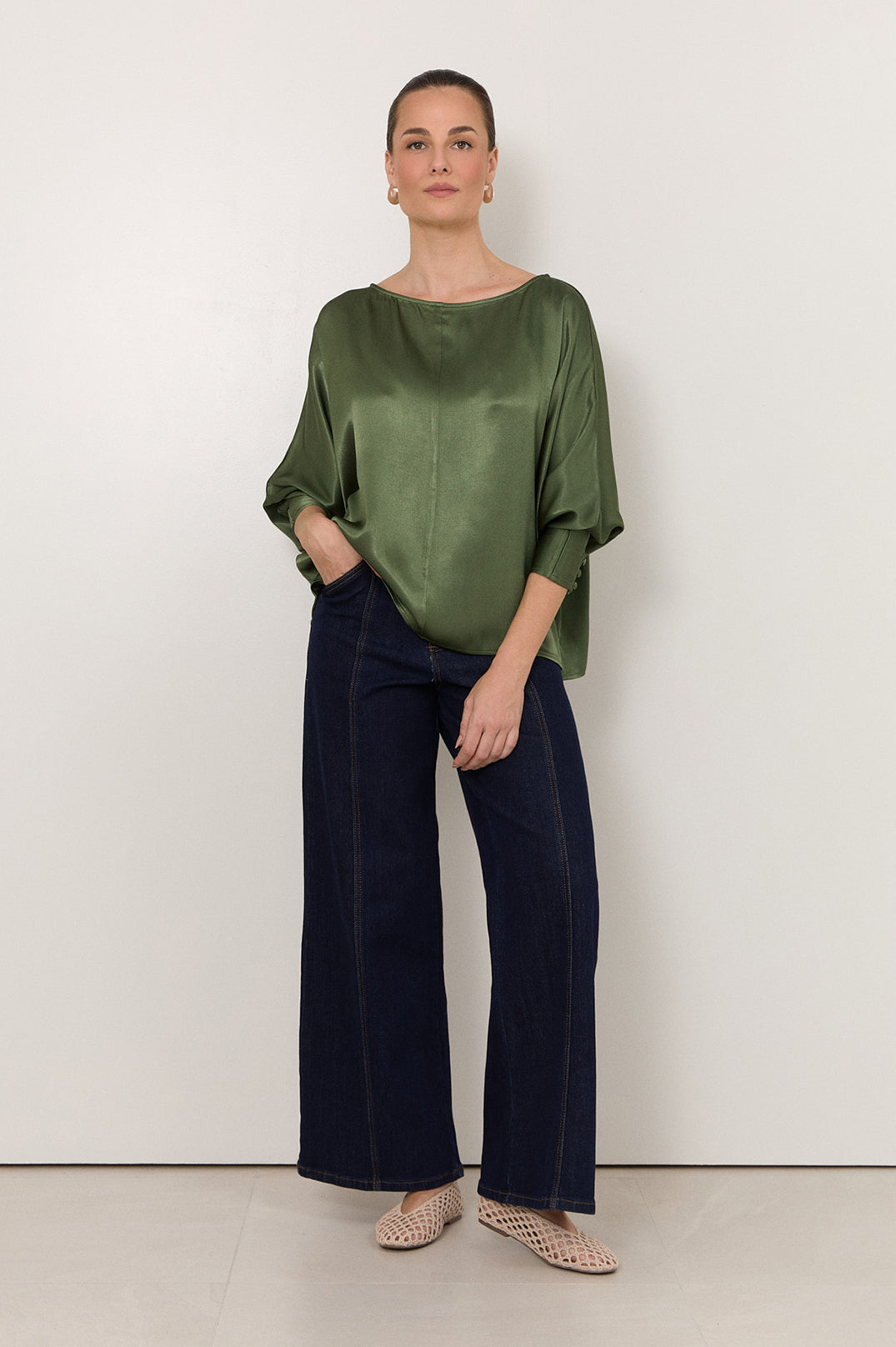 Adele Dark Denim Jean