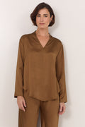 Sacha Long Sleeve Top Toffee