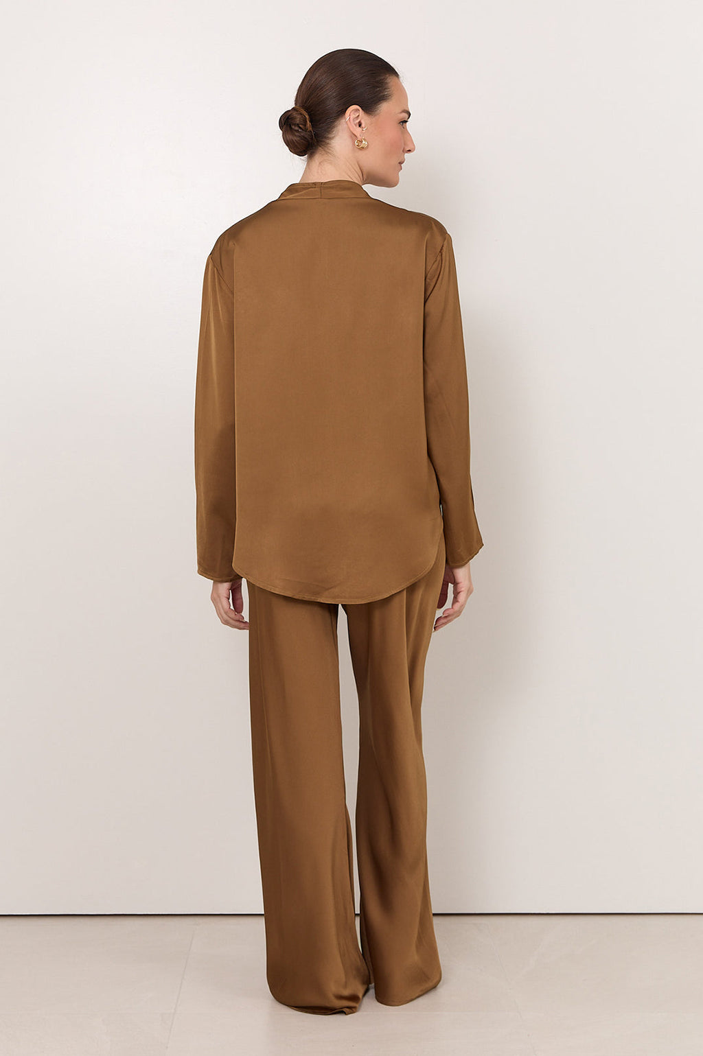 Sacha Long Sleeve Top Toffee