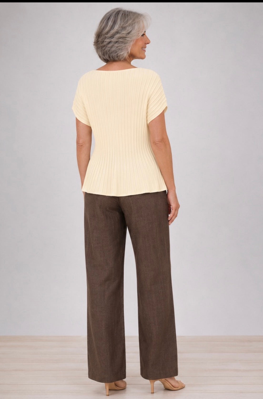 Leslie Knit Top Butter