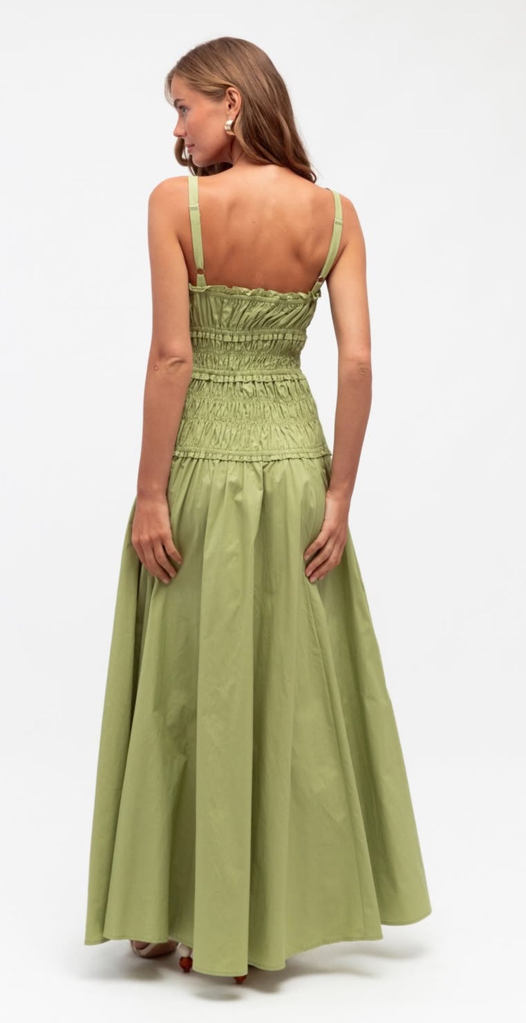 Pre Order Lou Matcha Dress arrival 10th December