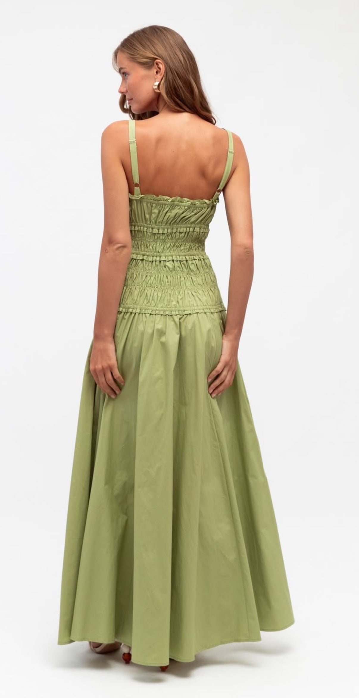 Pre Order Lou Matcha Dress arrival 10th December