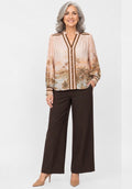 Sunset Palms Blouse