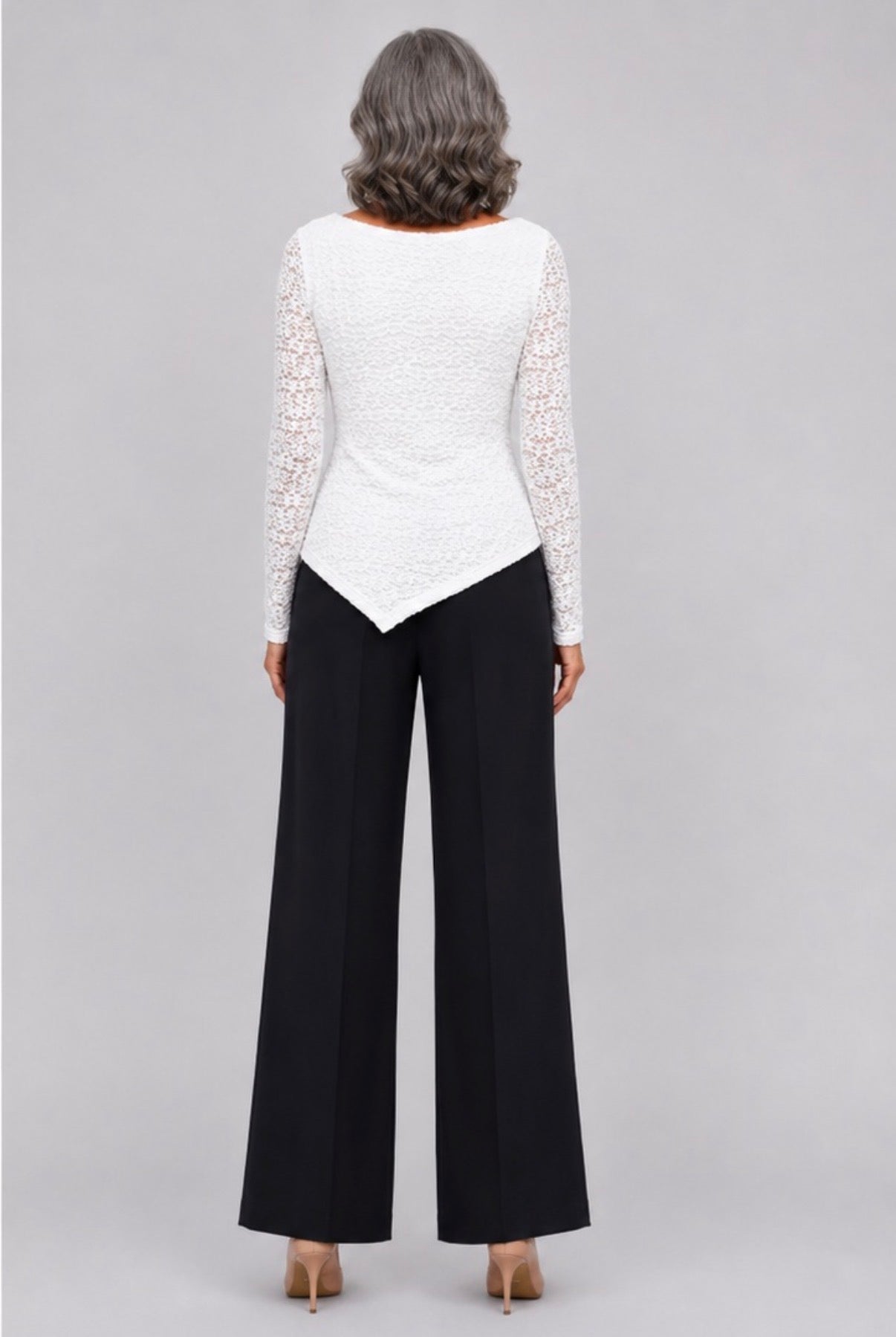 Cate Lace Jersey Top