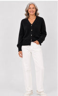 Black Fluffy Cardigan