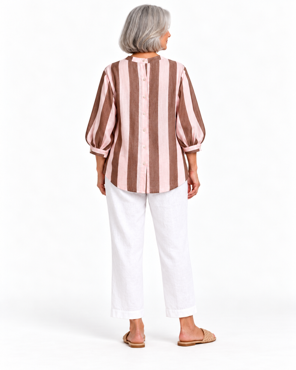 Dorothy Shirt Pink/Choc