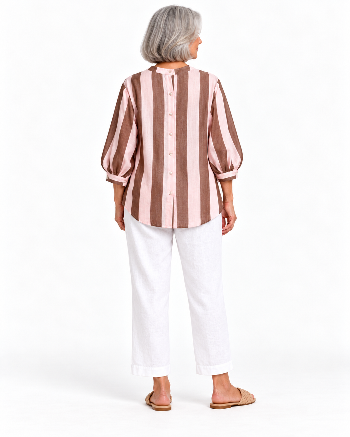 Dorothy Shirt Pink/Choc
