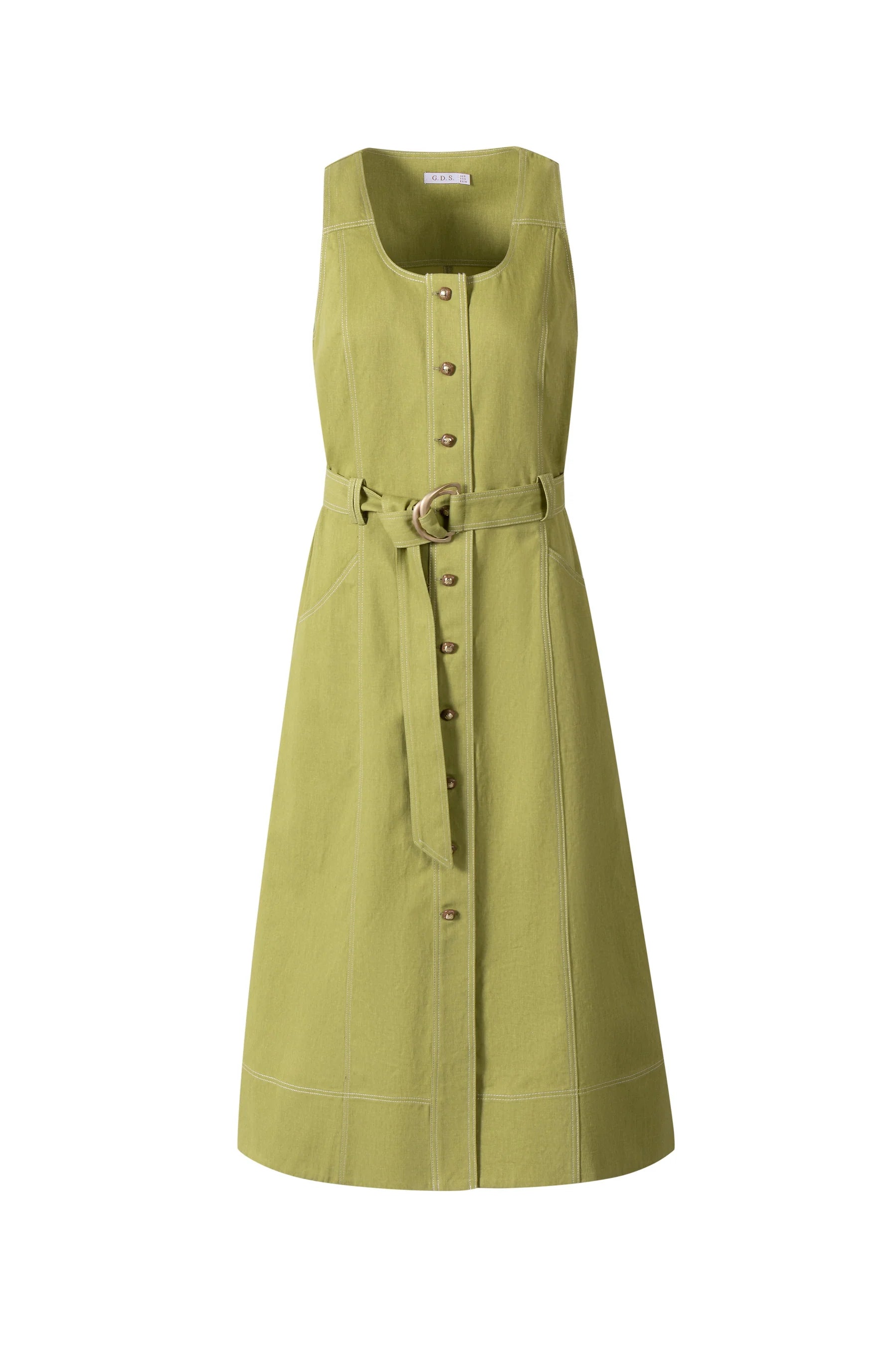 Theodore Dress Green