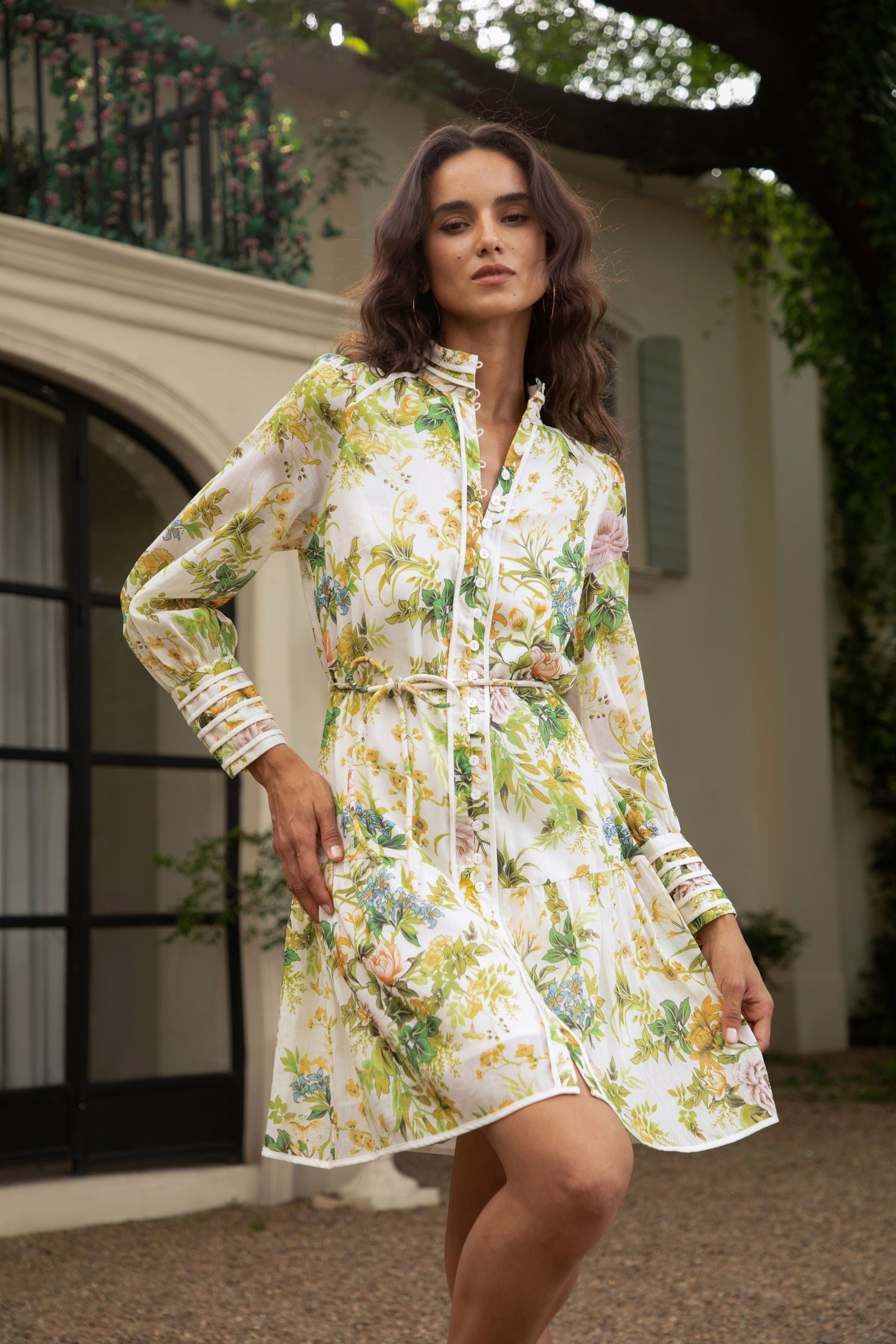 ROSITA PRINTED SHORT DRESS