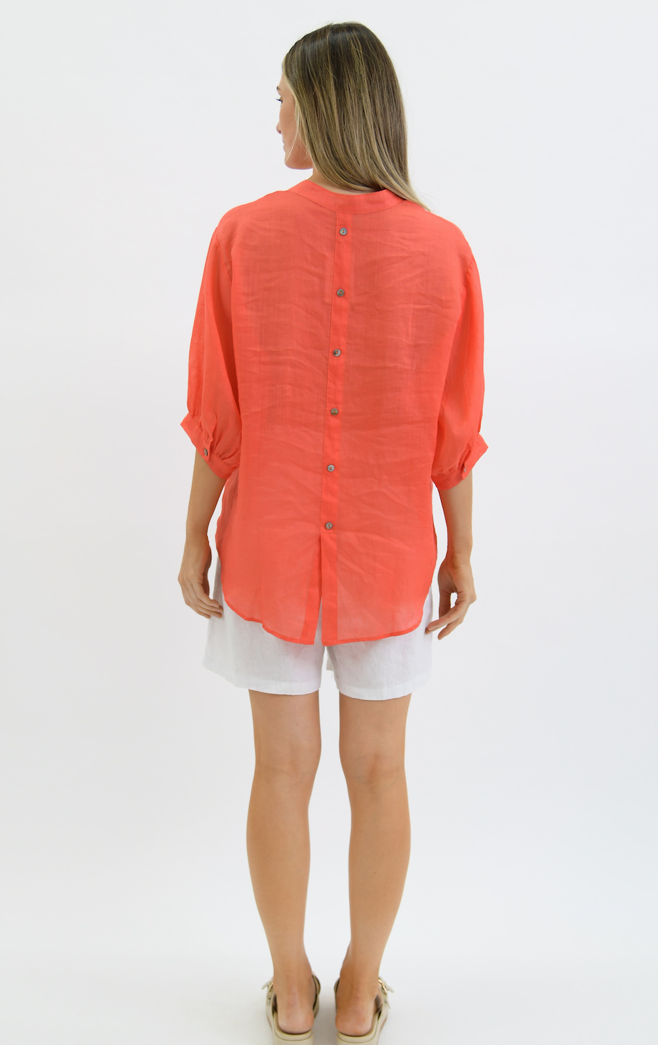 Aurora Shirt Coral