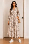 White Florist Dress