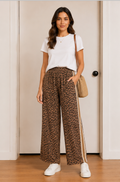 Leopard Pants Denim
