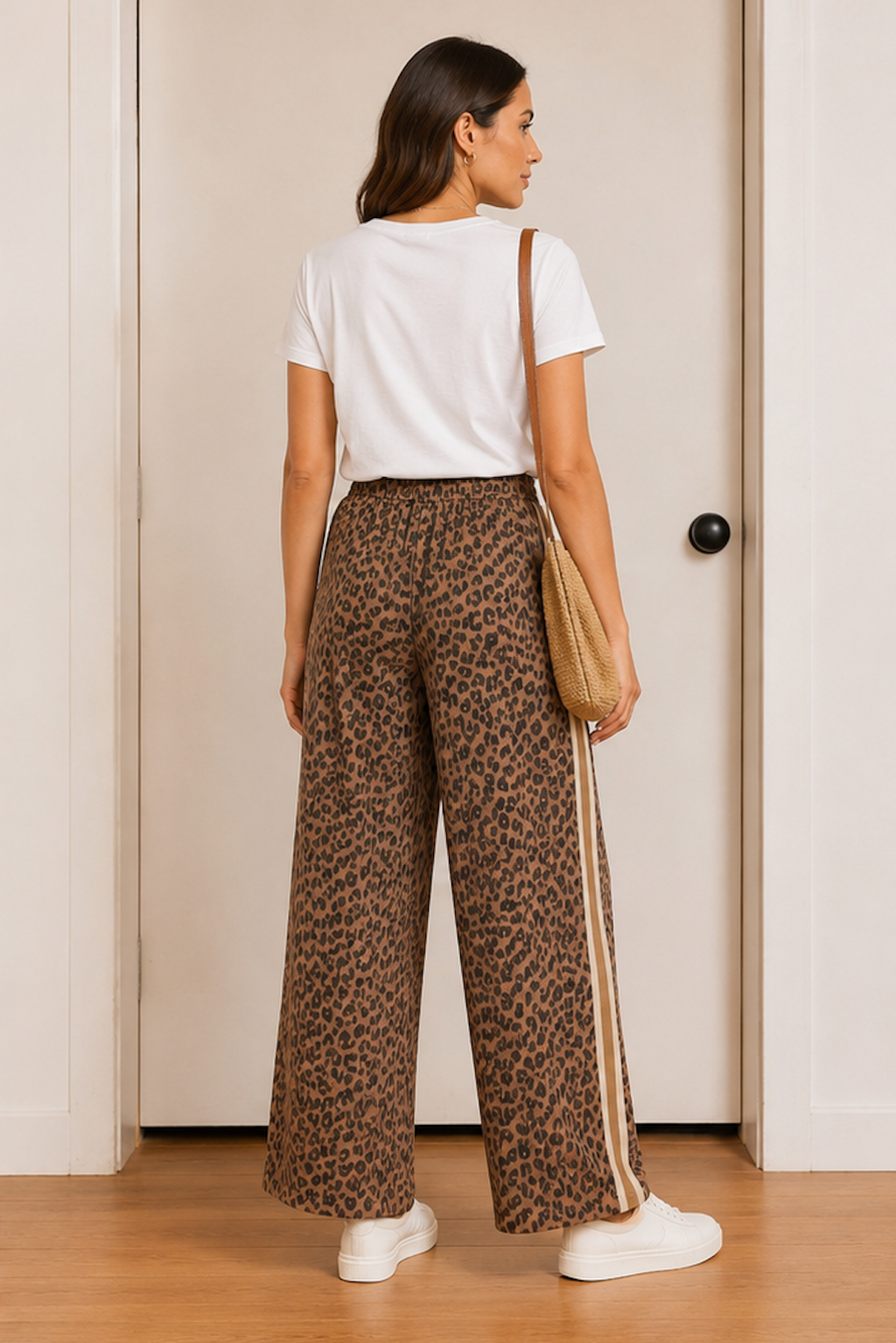 Leopard Pants Denim