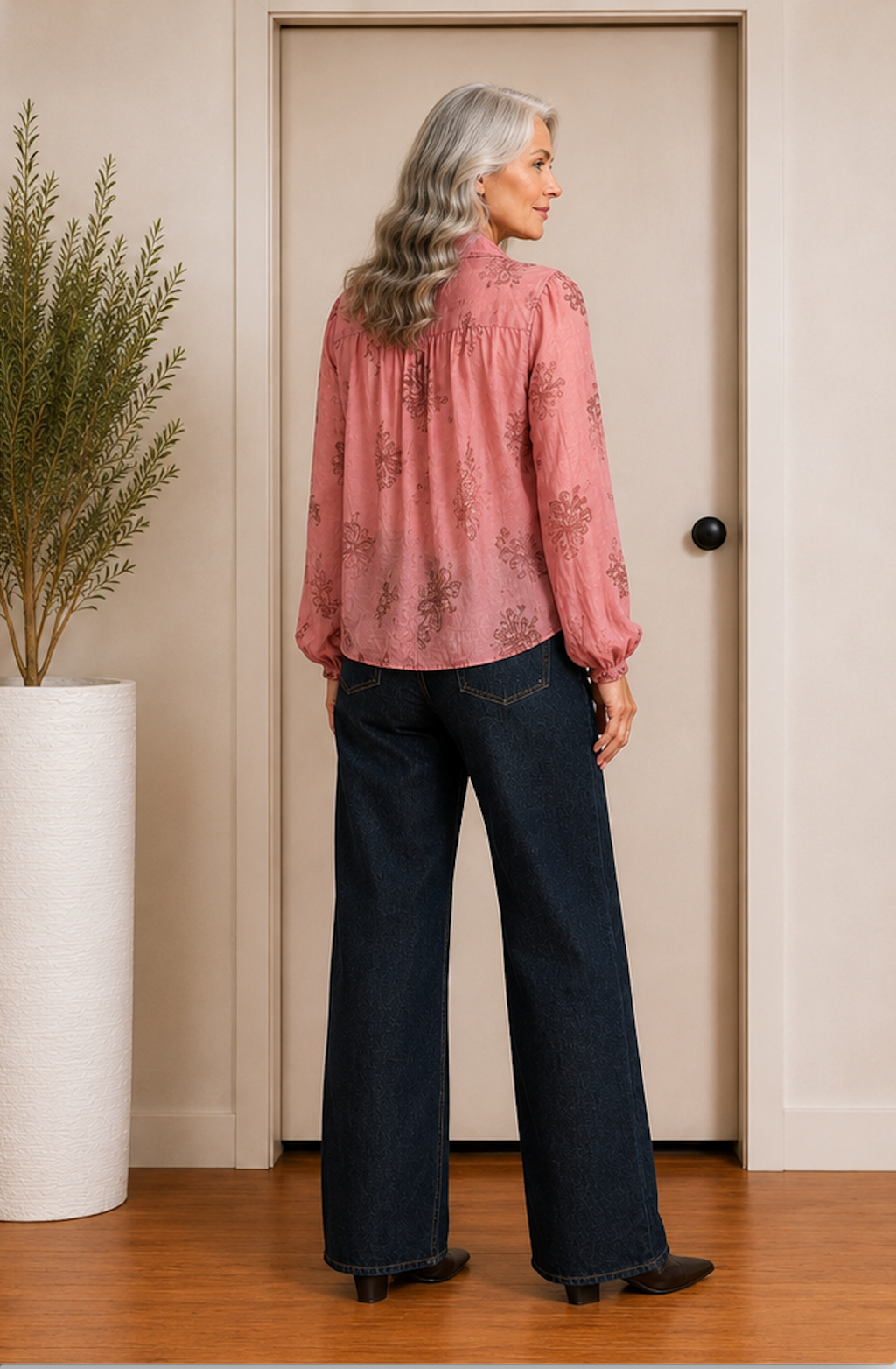 SPARKLING PINK BLOUSE